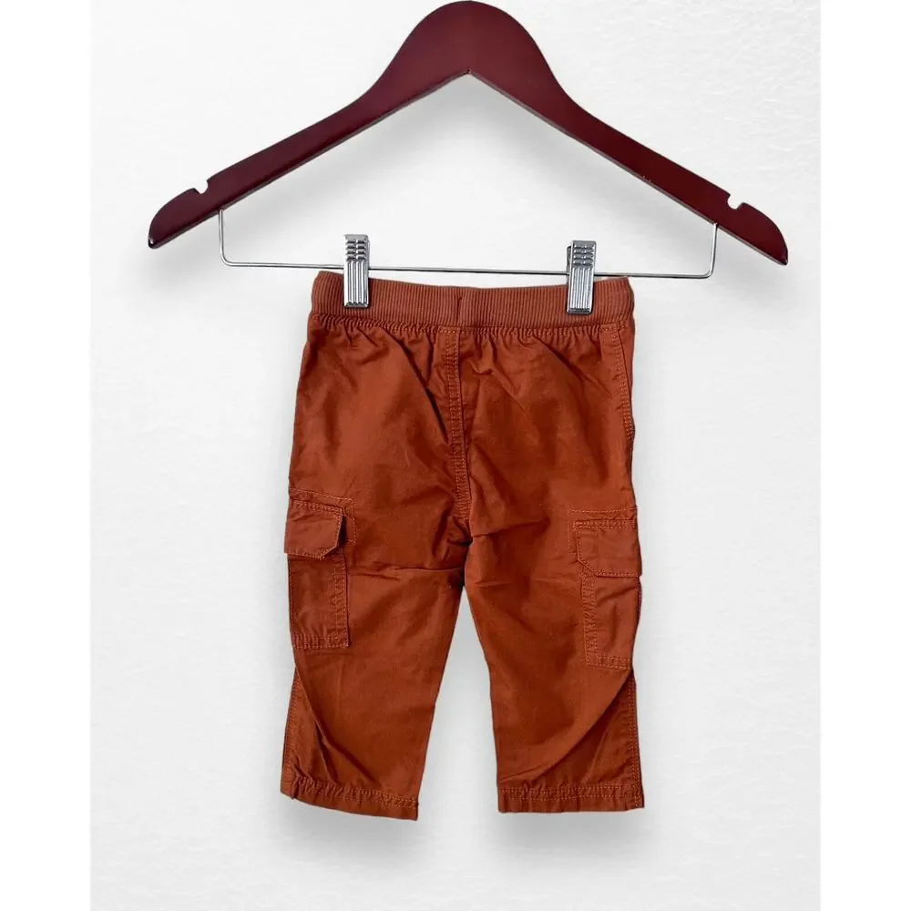 NWT Carter's Drawstring Cargo Pants, 9 Months